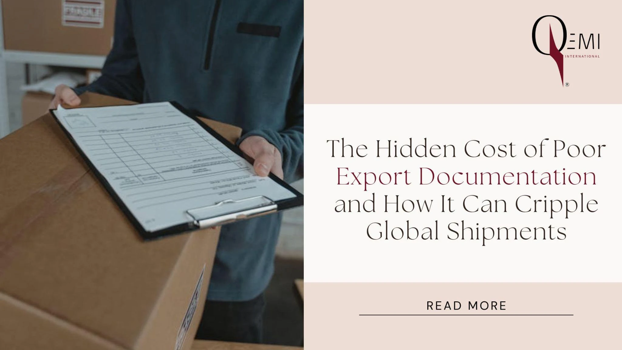 Export documentation checklist being reviewed on a clipboard during international shipment preparation Export documentation checklist being reviewed on a clipboard during international shipment preparation